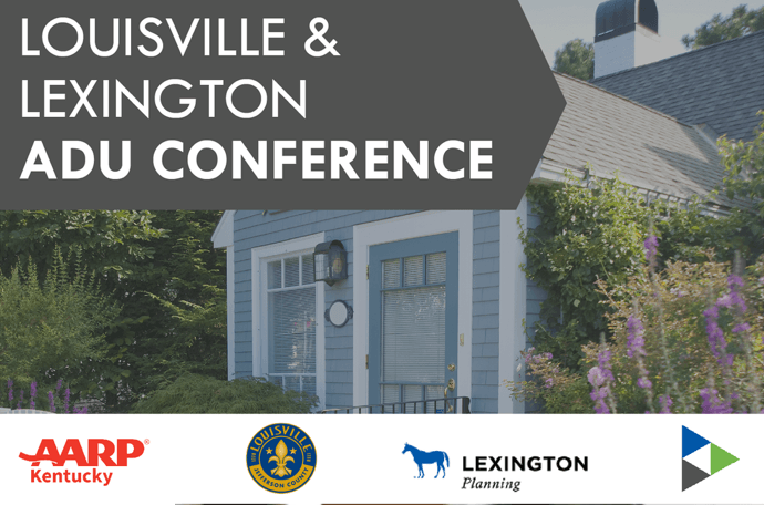 flyer for the Louisville and Lexington ADU conference