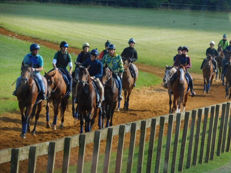 Newmarket, England horse race track.