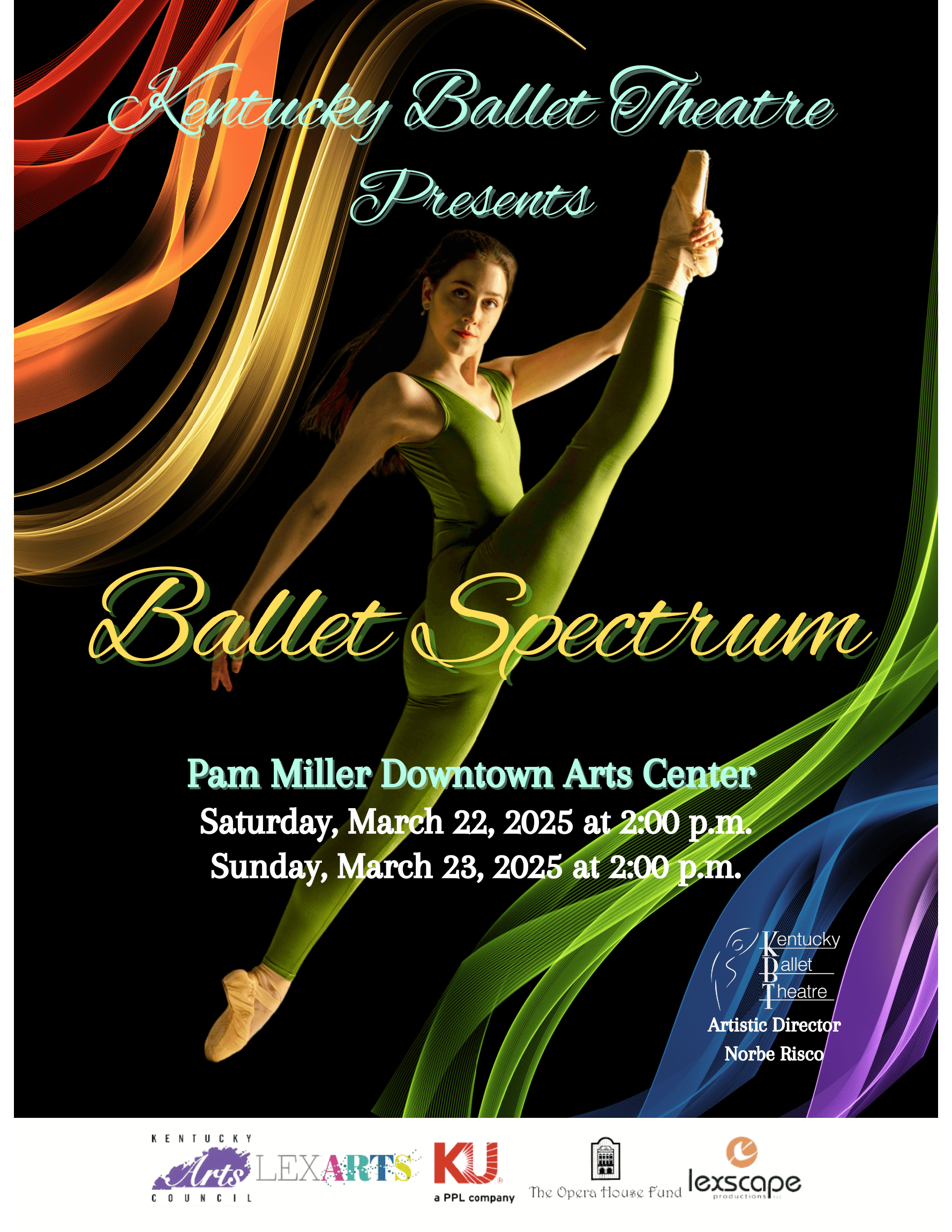 Ballet Spectrum show flyer