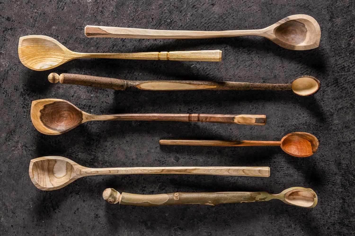 Carved spoons